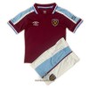 Officiële Voetbalshirt + Korte Broek West Ham United Thuis 2021-22 - Kids